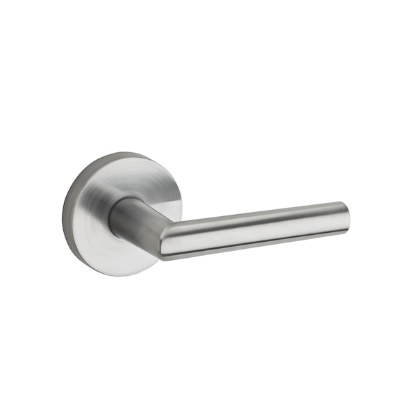 Kwikset Single Cylinder Interior Milan Lever Trim with Round Rose New Chassis Satin Chrome Finish 971MILRDT-26D - main